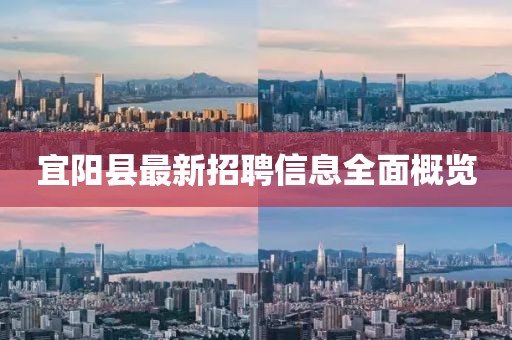 宜阳县最新招聘信息全面概览