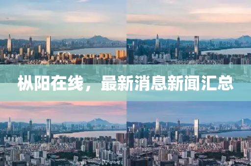枞阳在线，最新消息新闻汇总