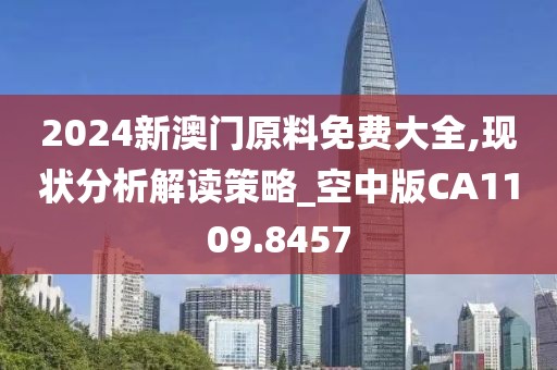 2024新澳门原料免费大全,现状分析解读策略_空中版CA1109.8457