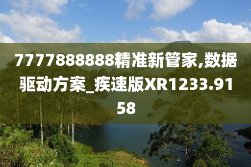 7777888888精准新管家,数据驱动方案_疾速版XR1233.9158