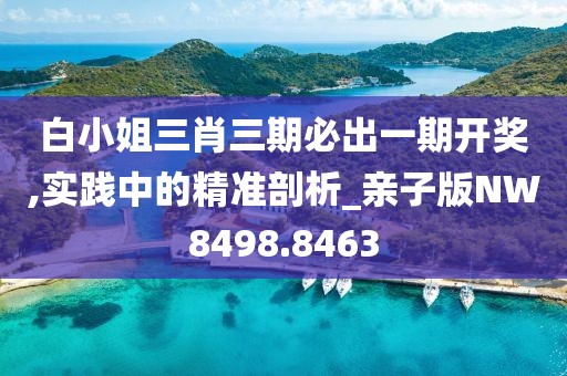 白小姐三肖三期必出一期开奖,实践中的精准剖析_亲子版NW8498.8463