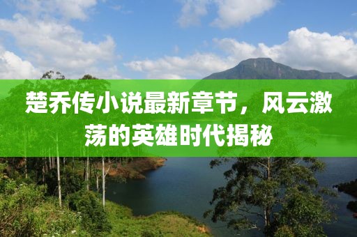 楚乔传小说最新章节，风云激荡的英雄时代揭秘