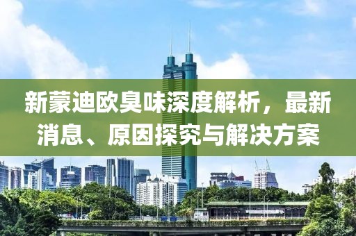 新蒙迪欧臭味深度解析，最新消息、原因探究与解决方案