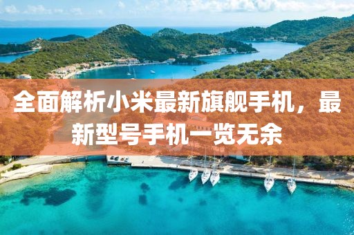 全面解析小米最新旗舰手机，最新型号手机一览无余