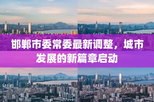 邯郸市委常委最新调整，城市发展的新篇章启动