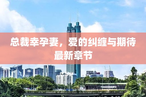 总裁幸孕妻，爱的纠缠与期待最新章节