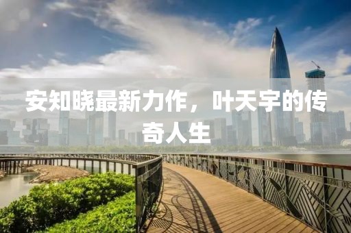 安知晓最新力作，叶天宇的传奇人生