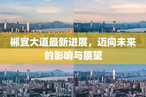 郴宜大道最新进展，迈向未来的影响与展望