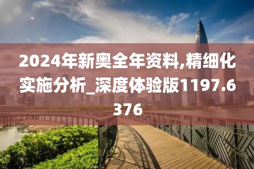 2024年新奥全年资料,精细化实施分析_深度体验版1197.6376