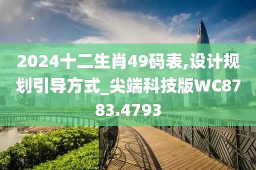 2024十二生肖49码表,设计规划引导方式_尖端科技版WC8783.4793