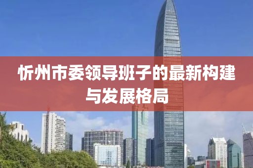 忻州市委领导班子的最新构建与发展格局
