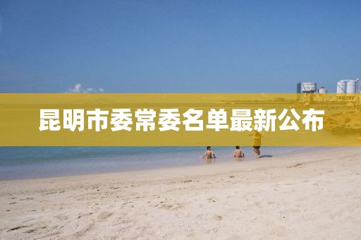昆明市委常委名单最新公布