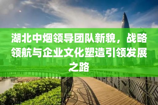 湖北中烟领导团队新貌，战略领航与企业文化塑造引领发展之路
