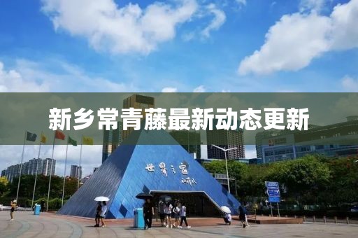 新乡常青藤最新动态更新