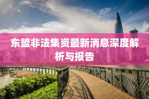 东盟非法集资最新消息深度解析与报告