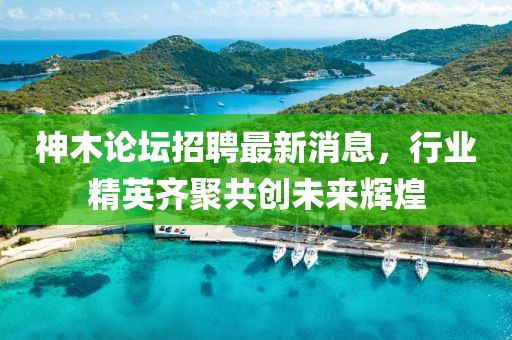 神木论坛招聘最新消息，行业精英齐聚共创未来辉煌