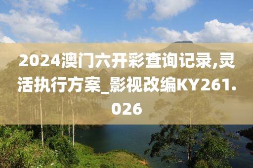 2024澳门六开彩查询记录,灵活执行方案_影视改编KY261.026