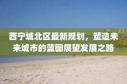 西宁城北区最新规划，塑造未来城市的蓝图展望发展之路