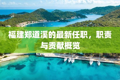 福建郑道溪的最新任职，职责与贡献概览
