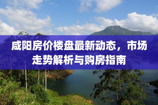 咸阳房价楼盘最新动态，市场走势解析与购房指南