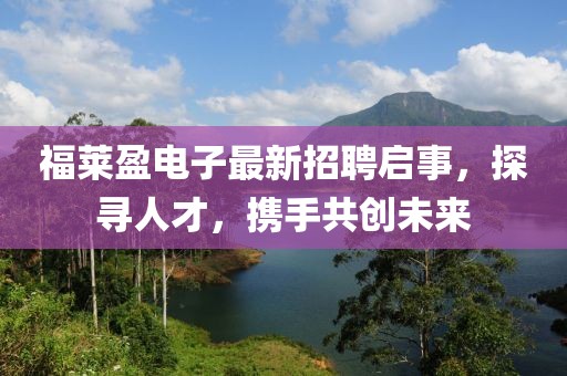 福莱盈电子最新招聘启事，探寻人才，携手共创未来