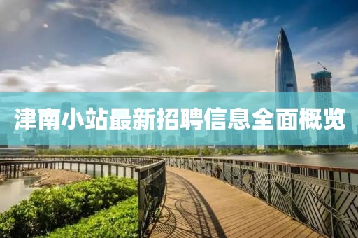 津南小站最新招聘信息全面概览