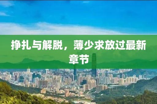 挣扎与解脱，薄少求放过最新章节