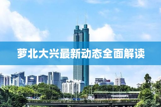 萝北大兴最新动态全面解读