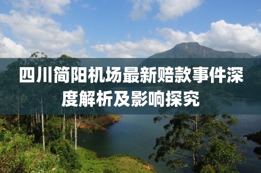 四川简阳机场最新赔款事件深度解析及影响探究