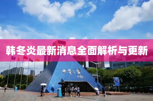 韩冬炎最新消息全面解析与更新