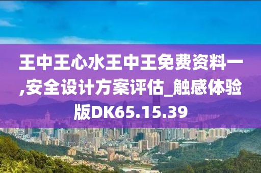 王中王心水王中王免费资料一,安全设计方案评估_触感体验版DK65.15.39