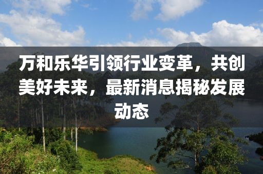 万和乐华引领行业变革，共创美好未来，最新消息揭秘发展动态