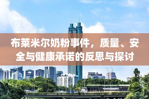 布莱米尔奶粉事件，质量、安全与健康承诺的反思与探讨
