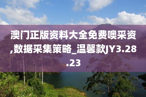 澳门正版资料大全免费噢采资,数据采集策略_温馨款JY3.28.23