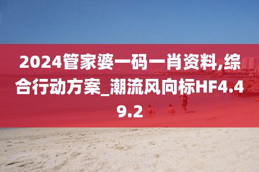 2024管家婆一码一肖资料,综合行动方案_潮流风向标HF4.49.2