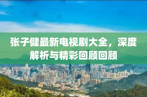 张子健最新电视剧大全，深度解析与精彩回顾回顾