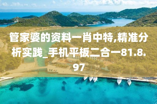 管家婆的资料一肖中特,精准分析实践_手机平板二合一81.8.97