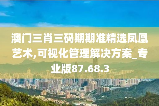 澳门三肖三码期期准精选凤凰艺术,可视化管理解决方案_专业版87.68.3