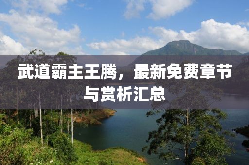 武道霸主王腾，最新免费章节与赏析汇总