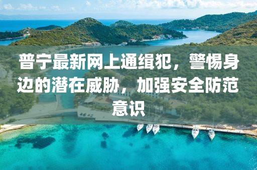 普宁最新网上通缉犯，警惕身边的潜在威胁，加强安全防范意识