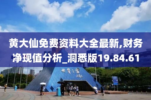 黄大仙免费资料大全最新,财务净现值分析_洞悉版19.84.61