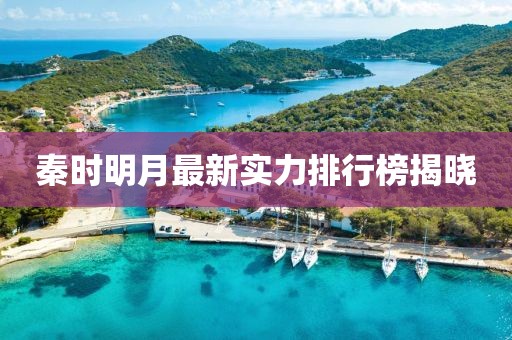秦时明月最新实力排行榜揭晓