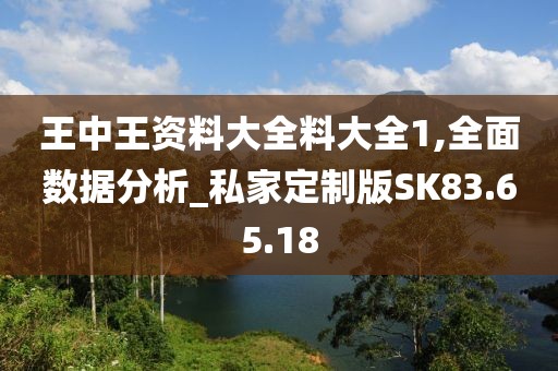 王中王资料大全料大全1,全面数据分析_私家定制版SK83.65.18