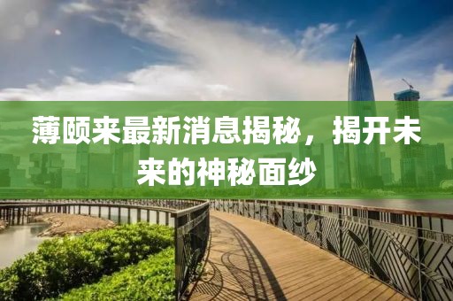 薄颐来最新消息揭秘，揭开未来的神秘面纱