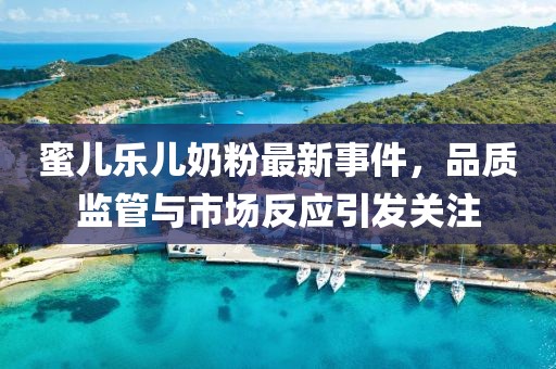 蜜儿乐儿奶粉最新事件，品质监管与市场反应引发关注