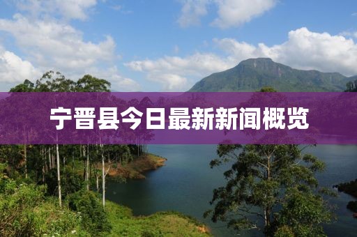 宁晋县今日最新新闻概览