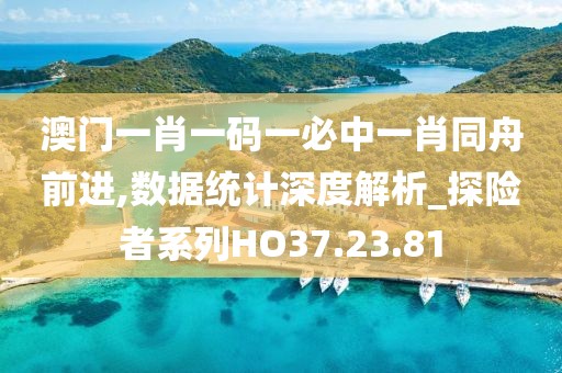 澳门一肖一码一必中一肖同舟前进,数据统计深度解析_探险者系列HO37.23.81