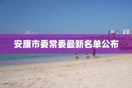 安康市委常委最新名单公布