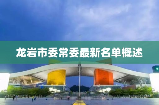 龙岩市委常委最新名单概述