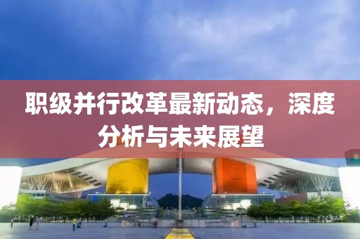 职级并行改革最新动态，深度分析与未来展望